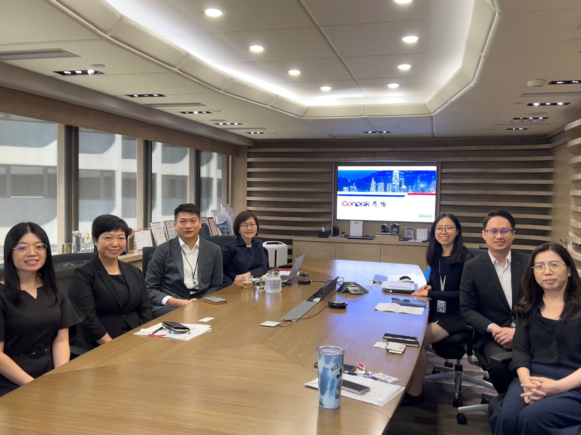 康栢歡迎與 Allinial Global 領導層舉行開創性首次會議